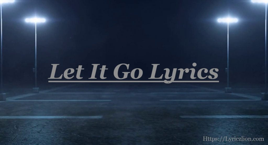 Let it go lyrics in english